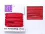 2mm Waxed Cotton Cord - Red